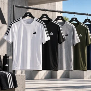 تی‌شرت آدیداس Essentials 3-Stripes سفید