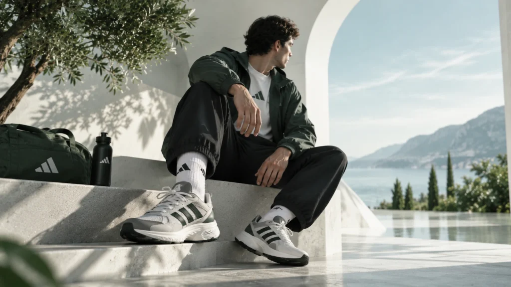 شلوار ورزشی آدیداس 3-Stripes مشکی — تصویر تکمیلی