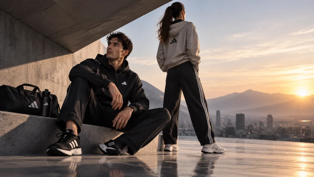 تی‌شرت آدیداس Essentials 3-Stripes سفید — تصویر تکمیلی